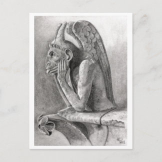 Gargoyle 3 postcard