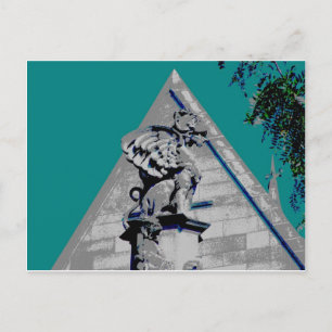 Gargoyle at Cobb Gate Postcard
