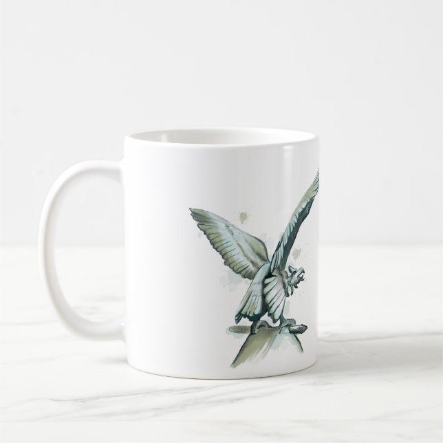 Gargoyle Coffee Mug (Left)
