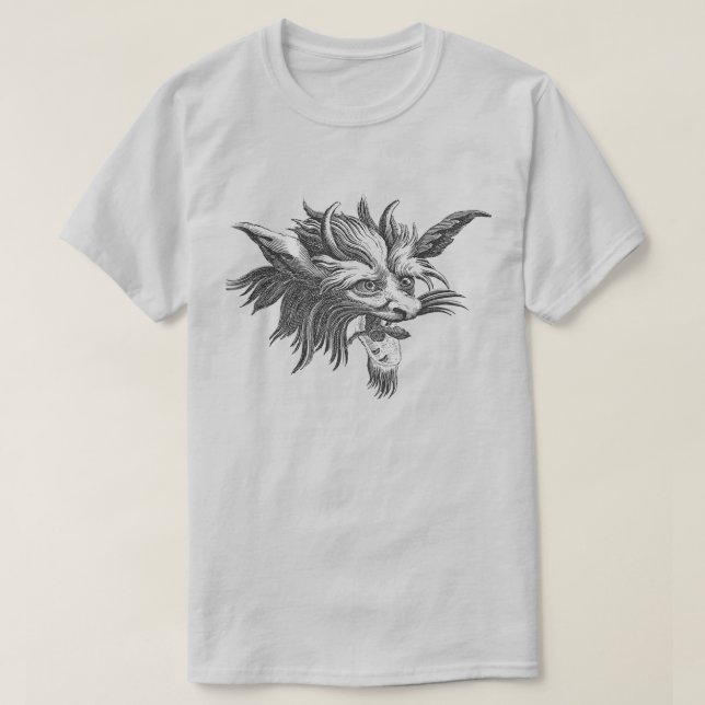 Gargoyle Face T-Shirt (Design Front)
