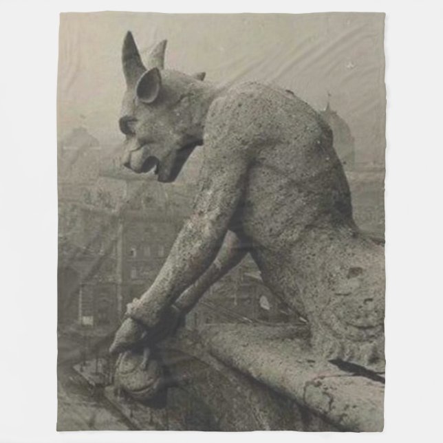 GARGOYLE FLEECE BLANKET (Front)