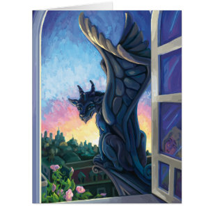 Gargoyle Guardian Fantasy Art