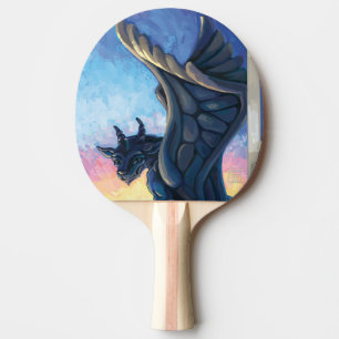 Gargoyle Guardian Ping Pong Paddle