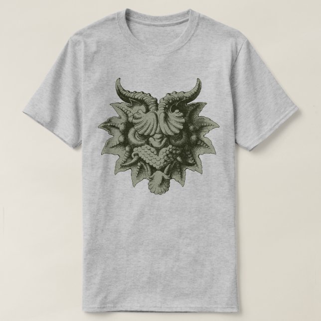 Gargoyle Mask 3 T-Shirt (Design Front)