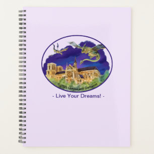 Gargoyle Notre Dame - Paris Dreams Weekly Planner