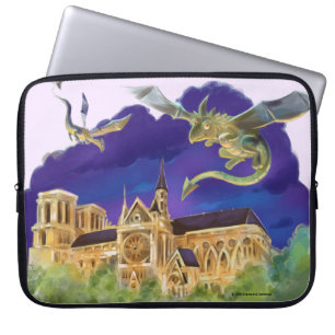 Gargoyle Notre Dame - Paris Laptop Sleeve