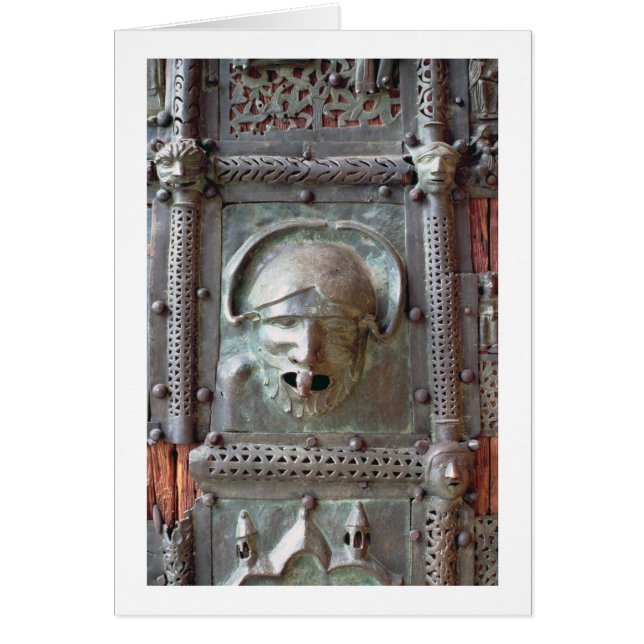 Gargoyle panel from the left door of the portal, 1 (Front)