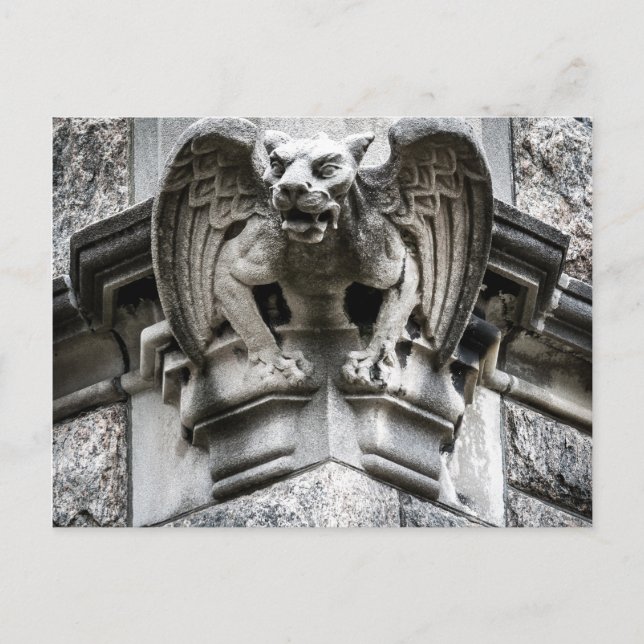 Gargoyle Postcard (Front)