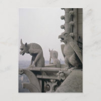 Gargoyles on the balustrade of the Grande