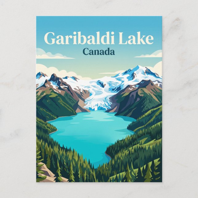 Garibaldi Lake Canada Postcard (Front)