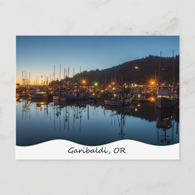Garibaldi, OR Postcard (Front)