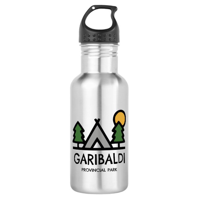 Garibaldi Provincial Park 532 Ml Water Bottle (Front)