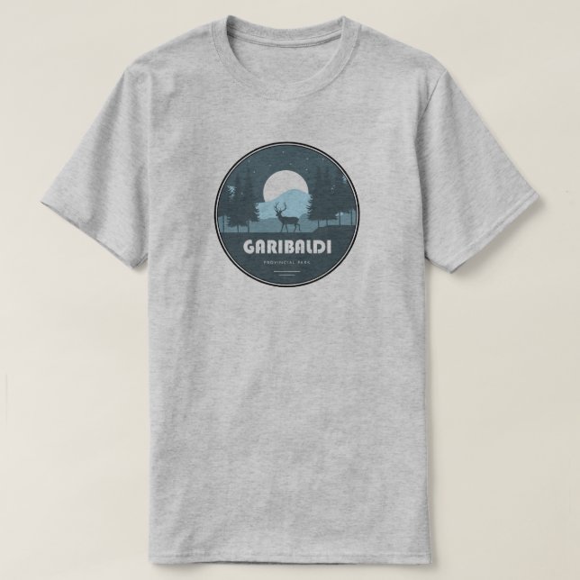 Garibaldi Provincial Park Deer T-Shirt (Design Front)