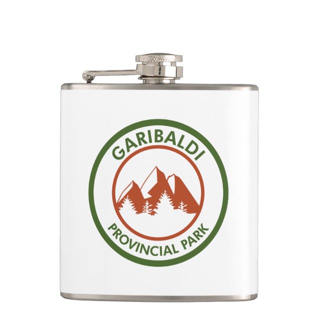 Garibaldi Provincial Park Hip Flask (Front)