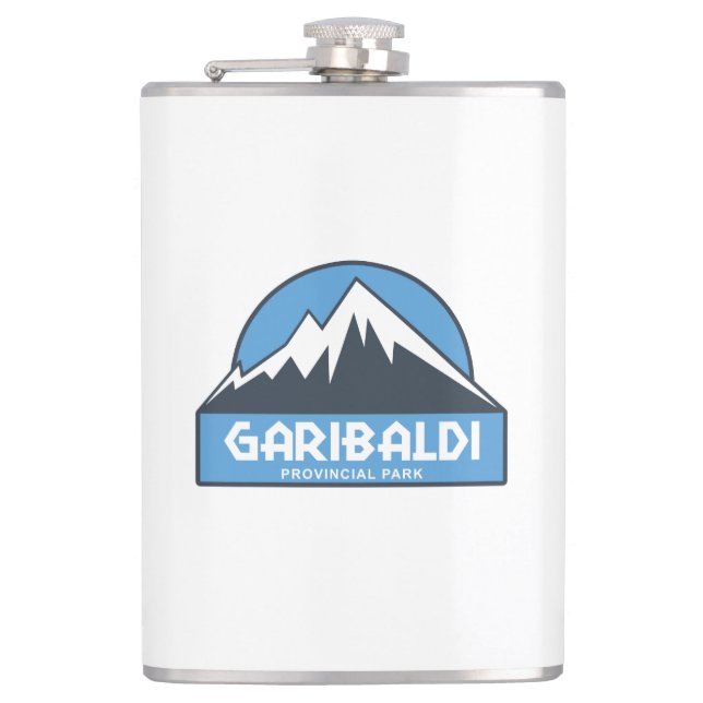 Garibaldi Provincial Park Hip Flask (Front)