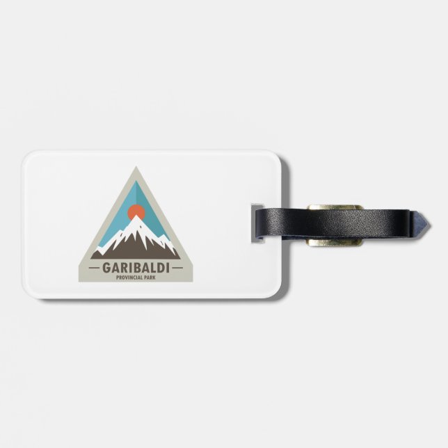 Garibaldi Provincial Park Luggage Tag (Back Horizontal)
