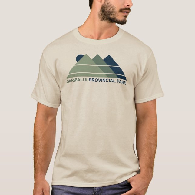 Garibaldi Provincial Park Mountain Sun T-Shirt (Front)