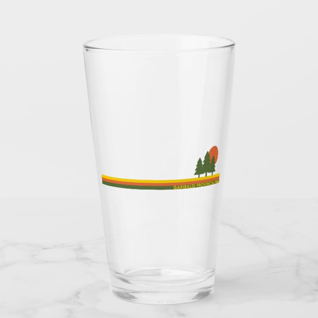 Garibaldi Provincial Park Pine Trees Sun Glass (Front)