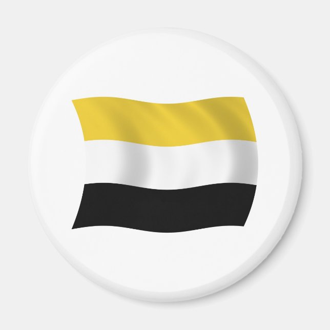 Garifuna Flag Magnet (Front)