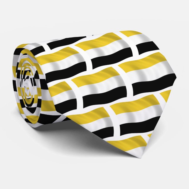 Garifuna Flag Tie (Rolled)