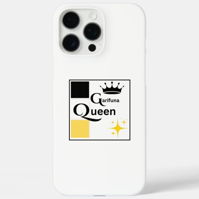 Garifuna Queen Iphone Case (Back)