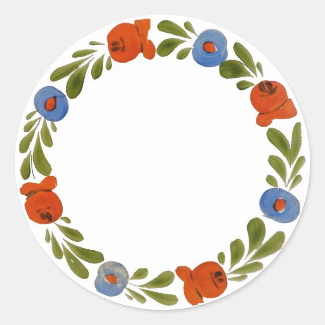 Garland Classic Round Sticker (Front)
