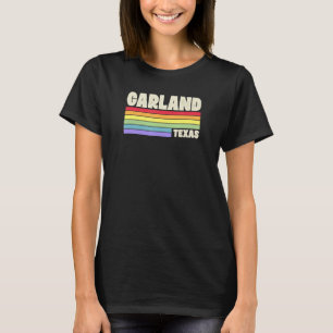 Garland Texas Pride Rainbow Flag Gay Pride Merch Q T-Shirt