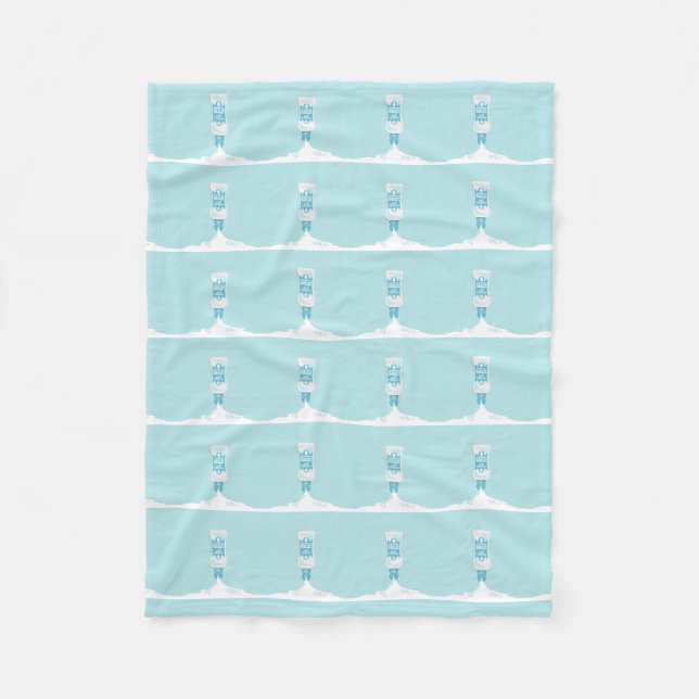 Garlic Aioli Fleece Blanket (Front)