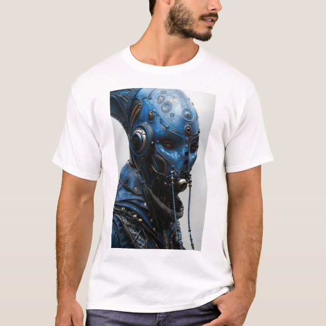 Garlic Bread Engineer | Fantasy Sci-Fi T-Shirt (Front)