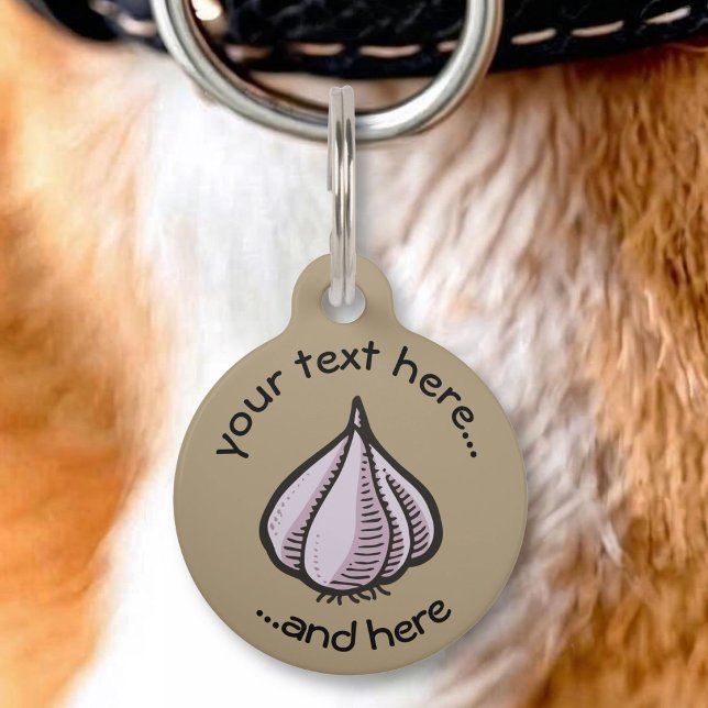 Garlic Bulb Pet Tag (Creator Uploaded)