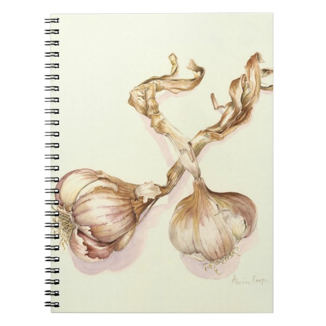 Garlic bulbs 2005 spiral notebook (Front)