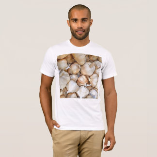 Garlic Bulbs Artistic Black Outline Art T-Shirt