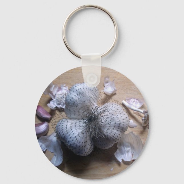 Garlic bulbs key ring (Front)