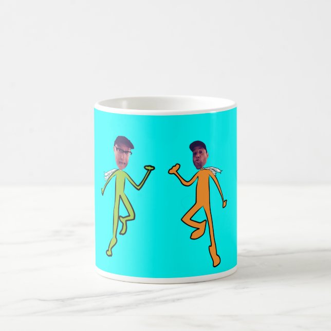 Garlic Frog and Poisonous Frog Mug (Center)