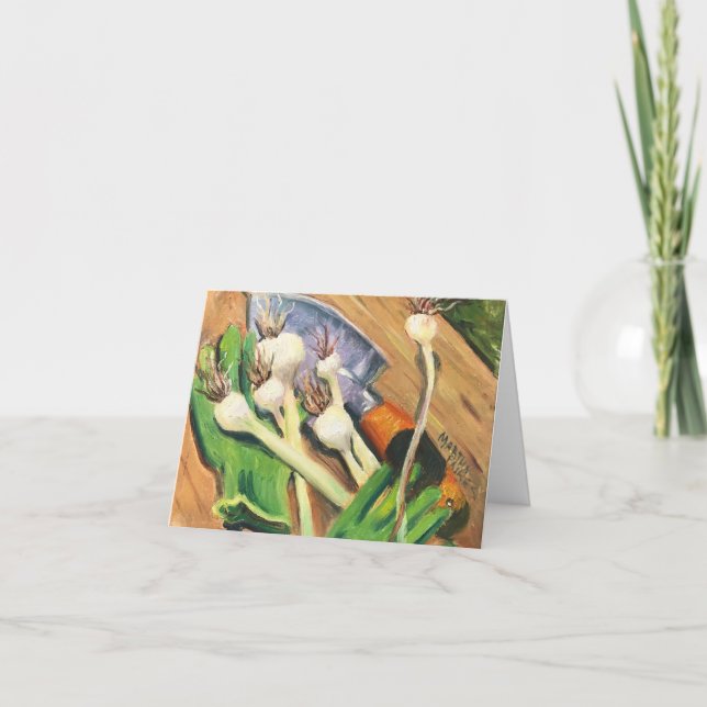Garlic & Grounding Card (Front)