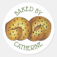 Garlic Knots Bread Roll Italian Food Baked By