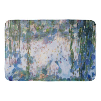 Garlic Lilies Water Lilies Fine Art Spoof Bath Mat