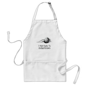 GARLIC: PENCIL REALISM: APRON