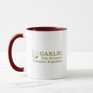 Garlic The Natural Vampire Repellent Mug