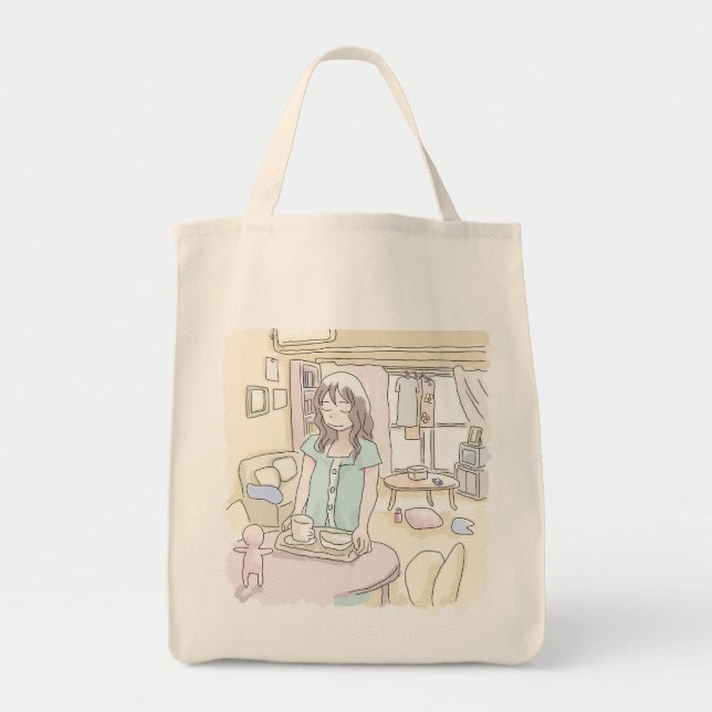 GARLIC TOTE BAG (Front)