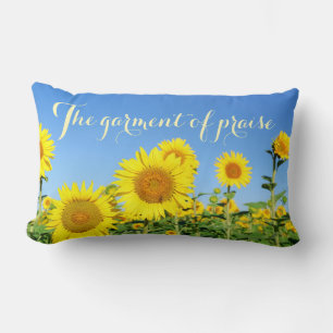 Garment of Praise Isaiah 61:3 Bible Verse Pillow