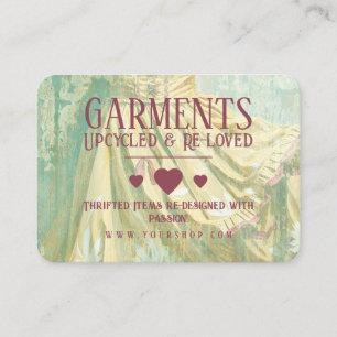Garments Upcycling Vintage - Business Card