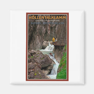 Garmisch - Höllentalklamm Magnet