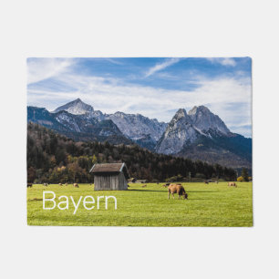 Garmisch Partenkirchen Alps Bavaria Germany Doormat