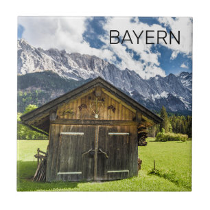 Garmisch Partenkirchen Bavaria Alps Panorama Tile