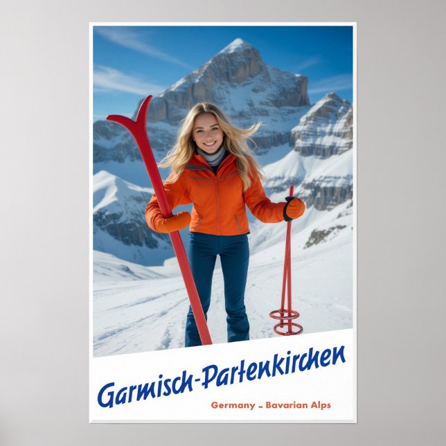 Garmisch Partenkirchen Germany Poster (Front)