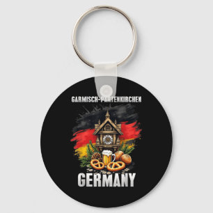 Garmisch-partenkirchen Germany Souvenir Travel Key Ring