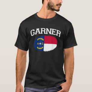 GARNER NC NORTH CAROLINA Flag Vintage USA Sports M T-Shirt