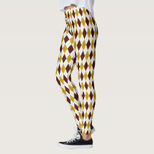 Garnet and Gold Spirited Diamond Argyle Pattern