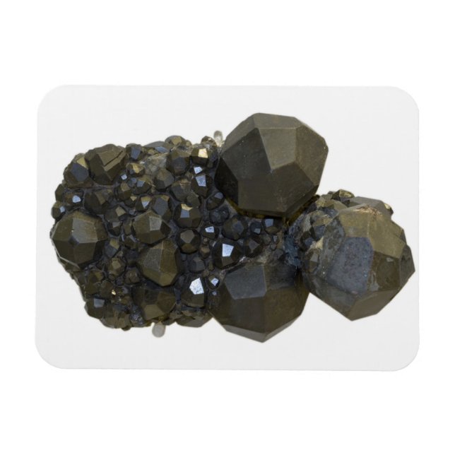 Garnet in Natural Form Magnet (Horizontal)